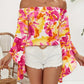 Bright Floral Off the Shoulder - 7 Semicolon Couture