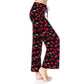 Buttery Soft Print Pajama Pants with Drawstring - 7 Semicolon Couture