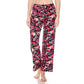 Buttery Soft Print Pajama Pants with Drawstring - Love & Hearts - 7 Semicolon Couture