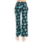 Buttery Soft Print Pajama Pants with Drawstring - Paw Prints - 7 Semicolon Couture