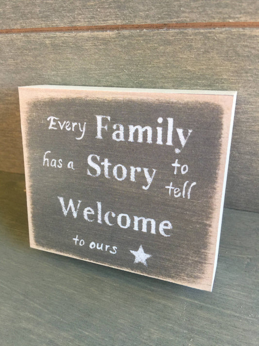 3X3-Welcome To Ours SIGN