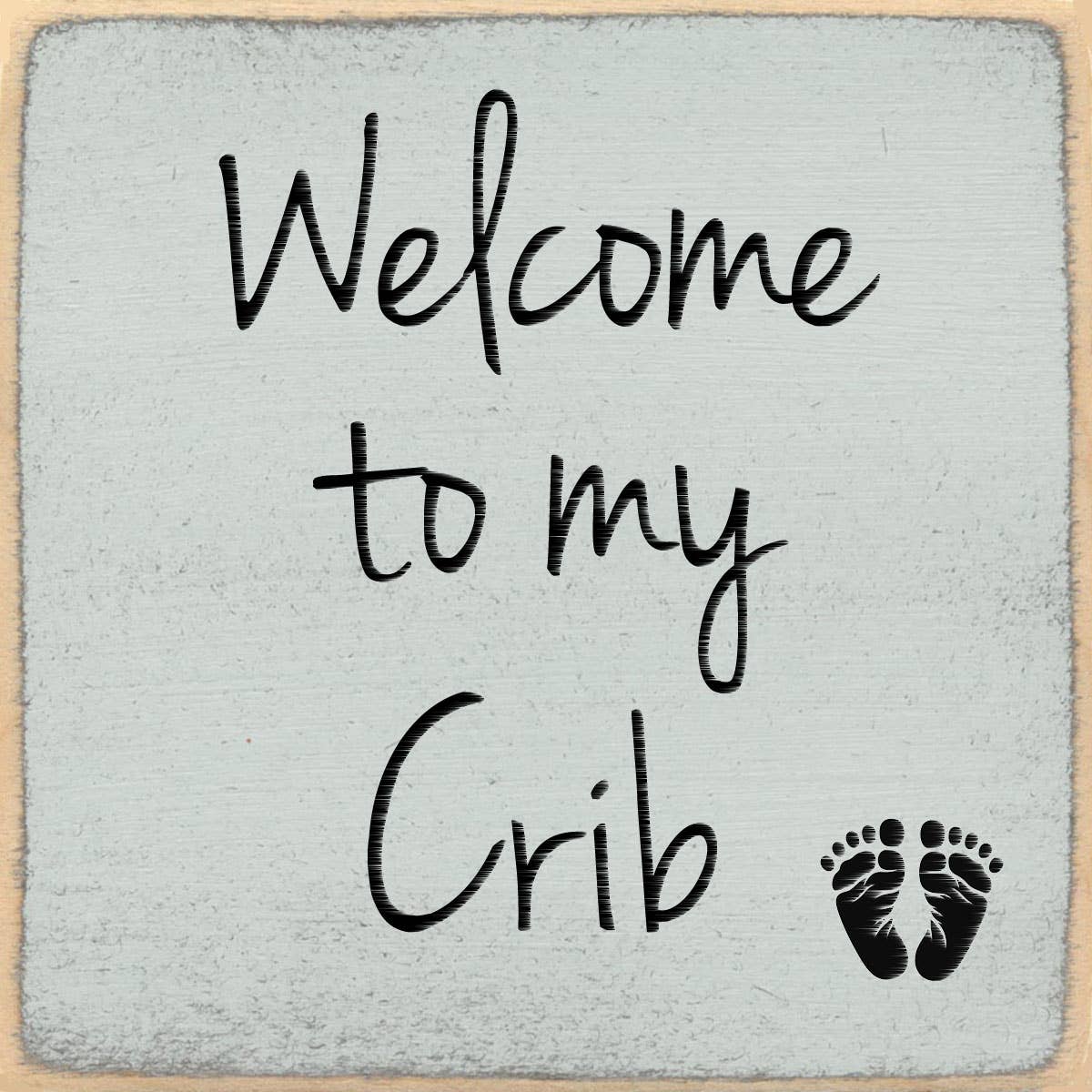 4x4-Crib boy- SIGN
