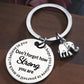 Don't forget - Keychain - 7 Semicolon Couture