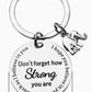 Don't forget - Keychain - 7 Semicolon Couture