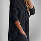 Double Take Pocketed Open Front Long Sleeve Cardigan - 7 Semicolon Couture