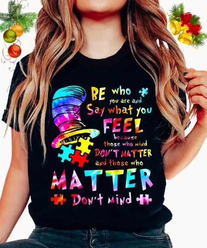 Dr Seuss Be Who You Are - T-Shirt - 7 Semicolon Couture