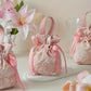 Mini Floral Canvas Gift Bags with Handles