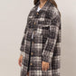 HYFVE Plaid Button Down Longline Shacket - 7 Semicolon Couture