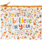 I Believe In You Zipper Wallet - 7 Semicolon Couture