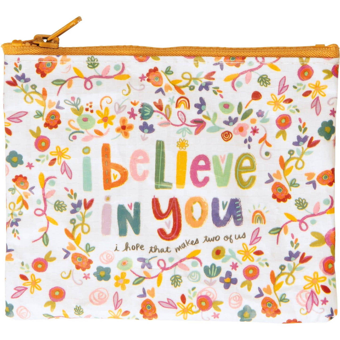 I Believe In You Zipper Wallet - 7 Semicolon Couture