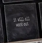 "It Will All Work Out" Magnet - 7 Semicolon Couture