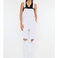 Kan Can White Distressed Overalls - 7 Semicolon Couture