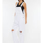 Kan Can White Distressed Overalls - 7 Semicolon Couture