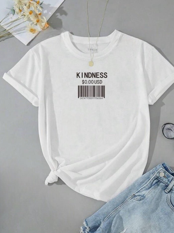 Kindness Barcode - 7 Semicolon Couture