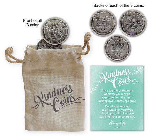 Kindness Coins - 7 Semicolon Couture