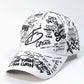 Men's Graffiti Baseball Cap - 7 Semicolon Couture