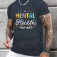 Mental Health Matters - Mens T-shirt - 7 Semicolon Couture