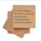 My child would never - Funny Coasters Small Gift - 7 Semicolon Couture