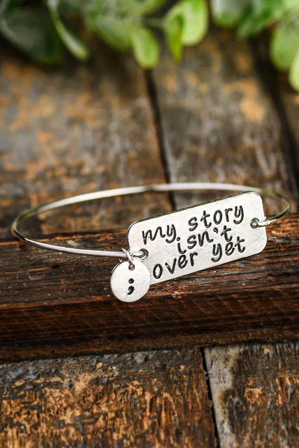 My Story Isn't Over Yet Bracelet - 7 Semicolon Couture