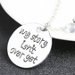 My story isn't over yet Semicolon Necklace with charm - 7 Semicolon Couture