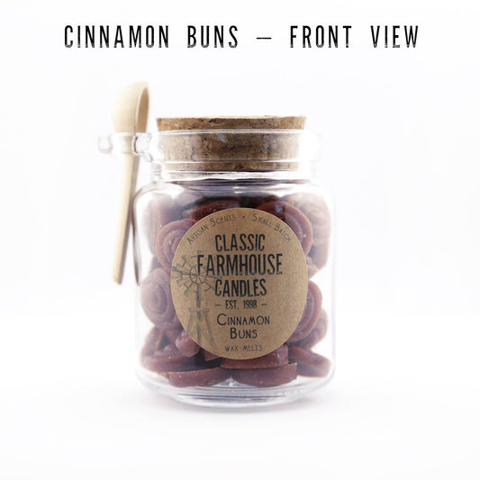 NEW! Classic Wax Melt Jar - Cinnamon Buns - 7 Semicolon Couture