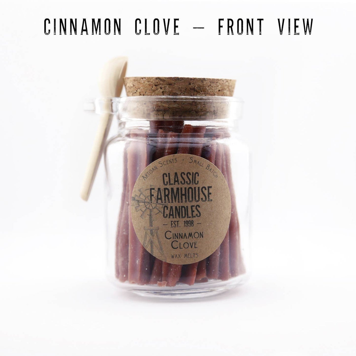 NEW! Classic Wax Melt Jar - Cinnamon Clove - 7 Semicolon Couture