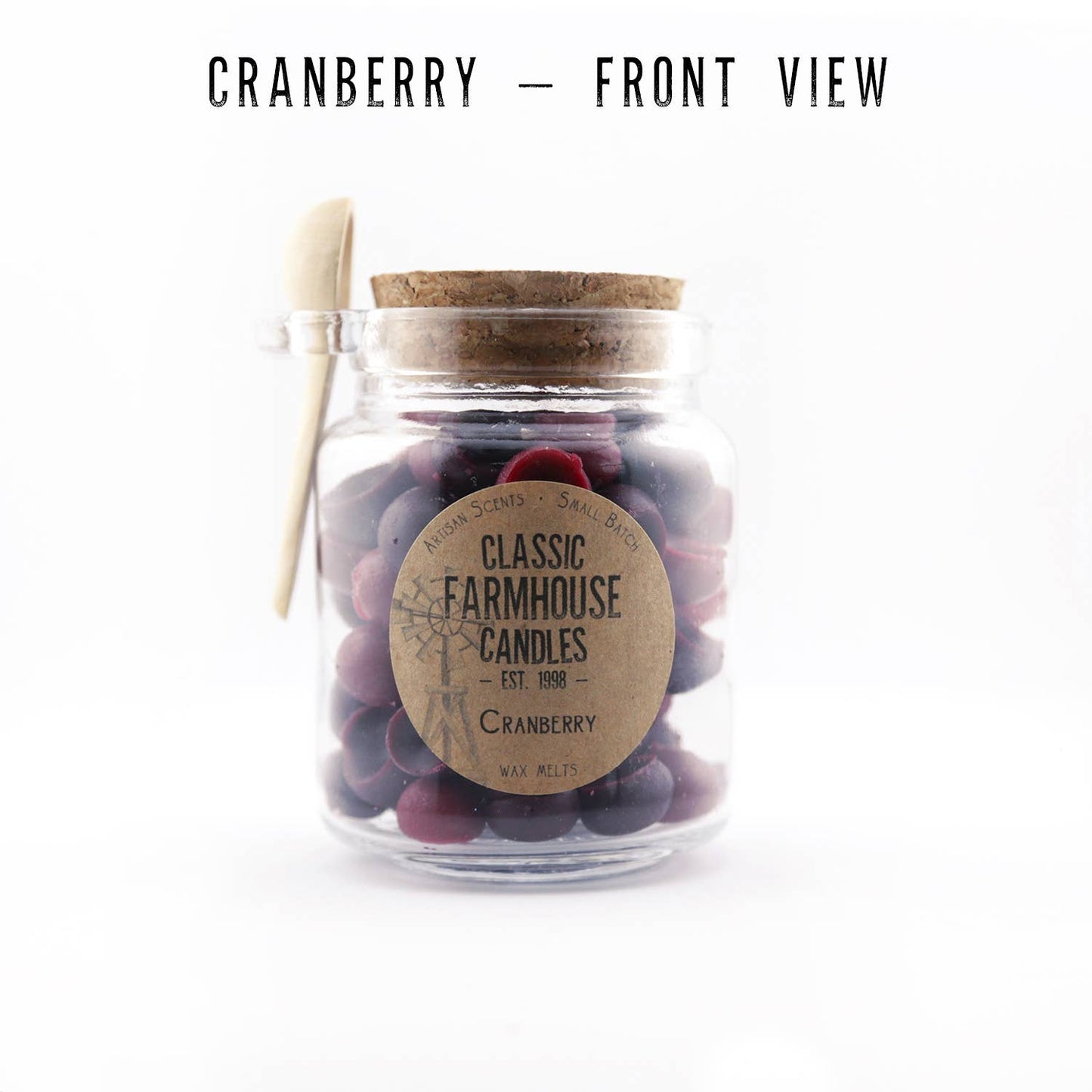 NEW! Classic Wax Melt Jar - Cranberry - 7 Semicolon Couture