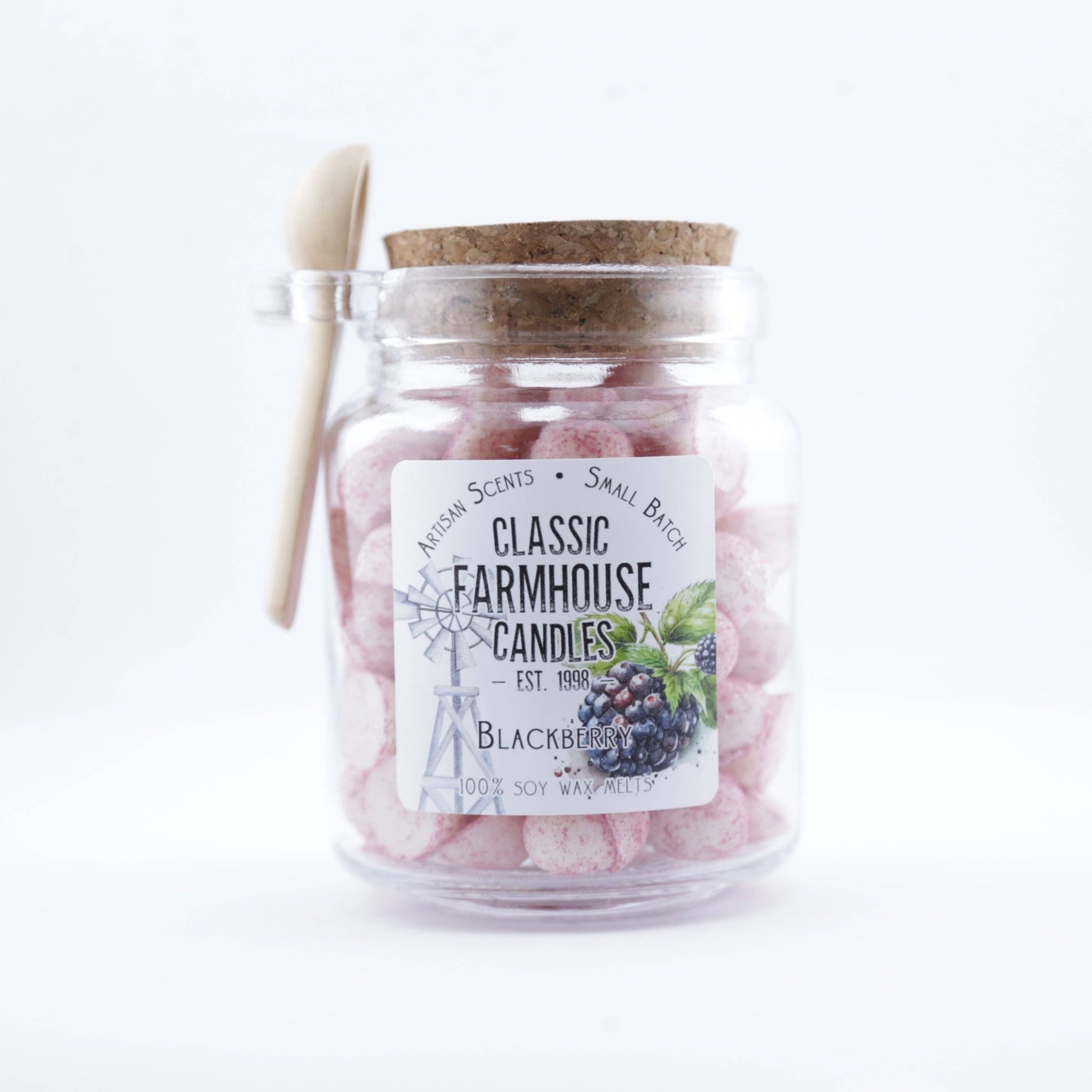 NEW! Soy Wax Melt Jar - Blackberry - 7 Semicolon Couture