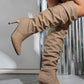 Point Toe Stiletto Boots - 7 Semicolon Couture