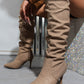 Point Toe Stiletto Boots - 7 Semicolon Couture