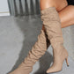 Point Toe Stiletto Boots - 7 Semicolon Couture