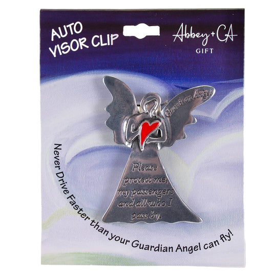 Protect Me…. Angel Visor Clip - 7 Semicolon Couture