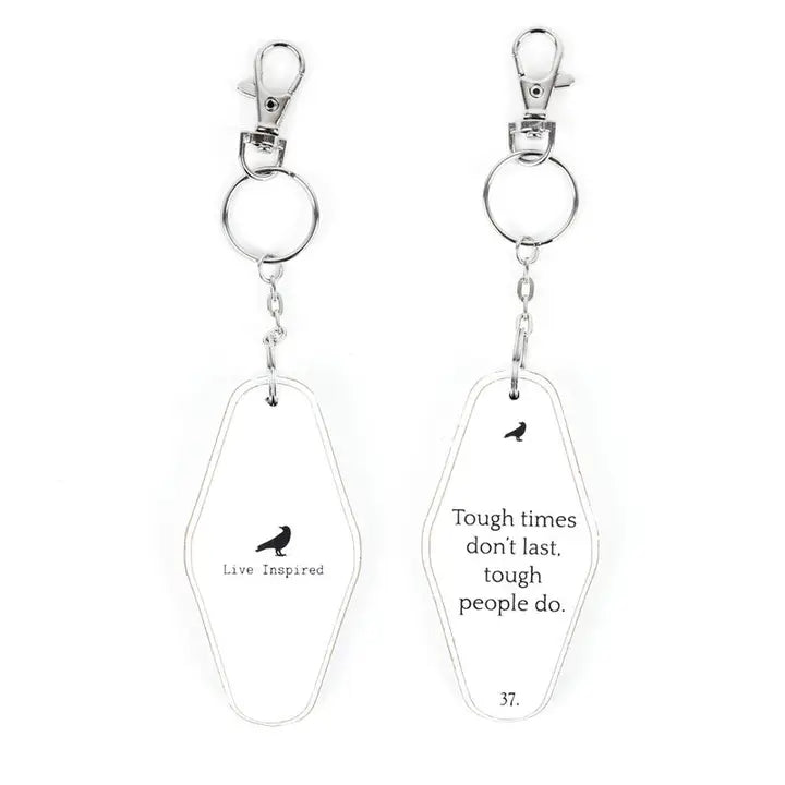 Radiant Resilience Keychain - 7 Semicolon Couture