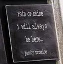 "Rain Or Shine I Will Always Be Here...Pinky Promise" Magnet - 7 Semicolon Couture