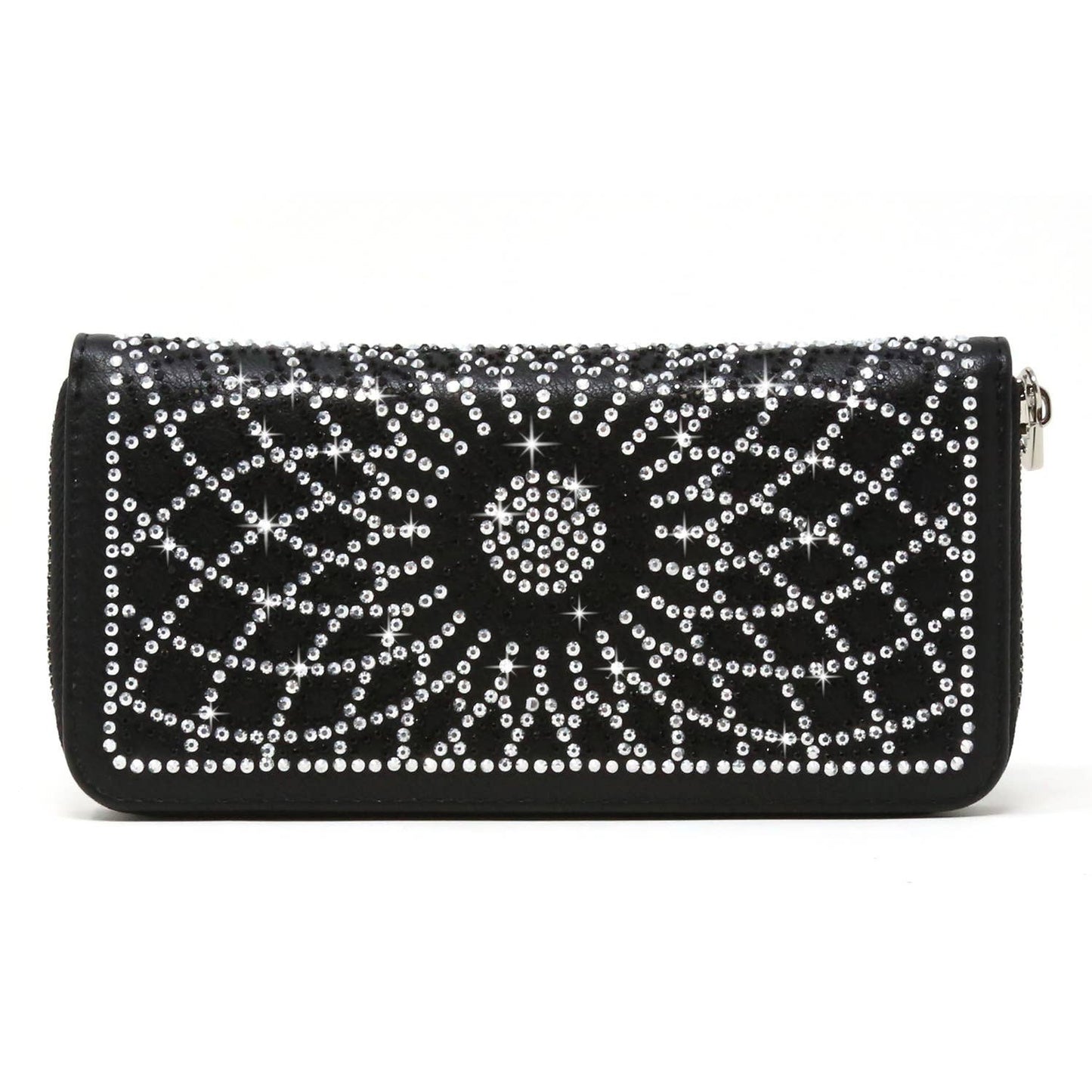 Rhinestone Pattern Accordion Wallet - 7 Semicolon Couture