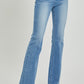 RISEN Full Size High Rise Button Fly Bootcut Jeans - 7 Semicolon Couture