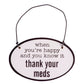 Say It with Sass Mini Oval Wall Hangings - 7 Semicolon Couture