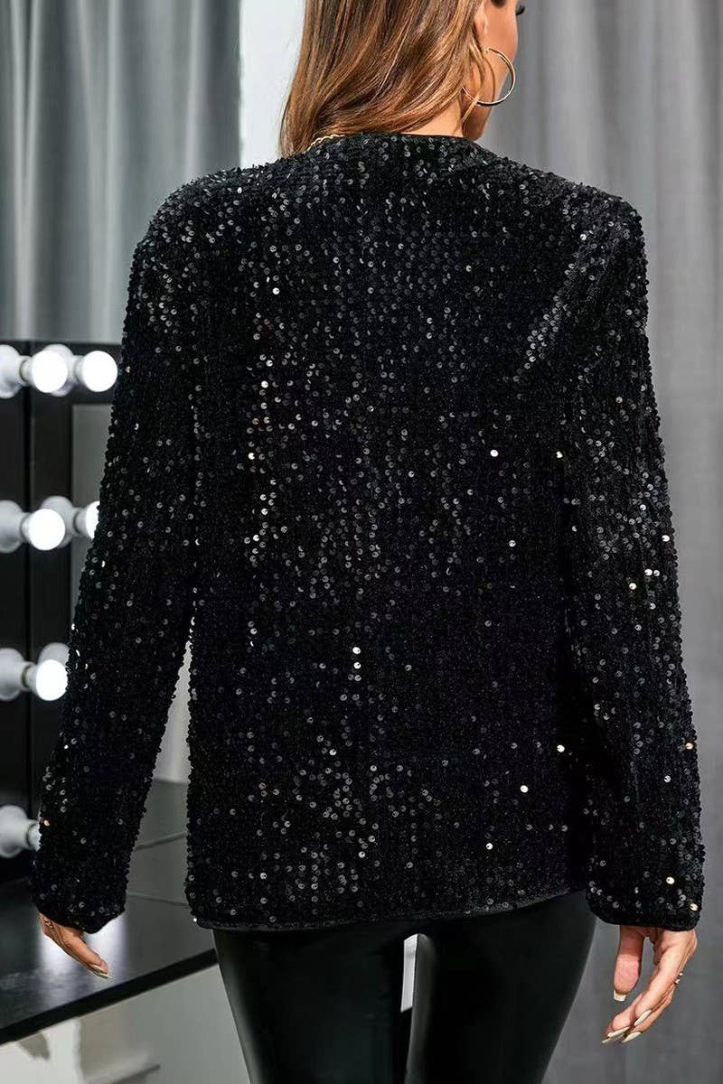 Sequin Blazer - 7 Semicolon Couture