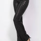 Sequined Fit & Flare Midrise Pants - 7 Semicolon Couture