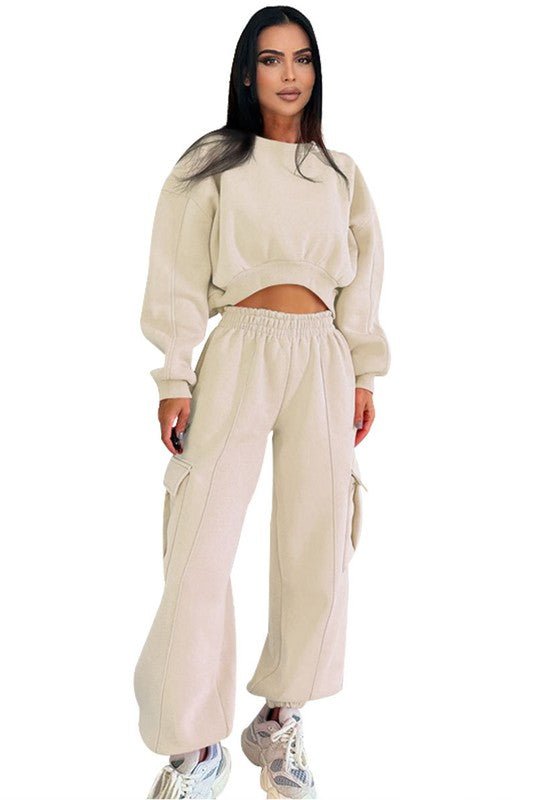 SEXY TWO PIECE TOP AND PANT SET - 7 Semicolon Couture