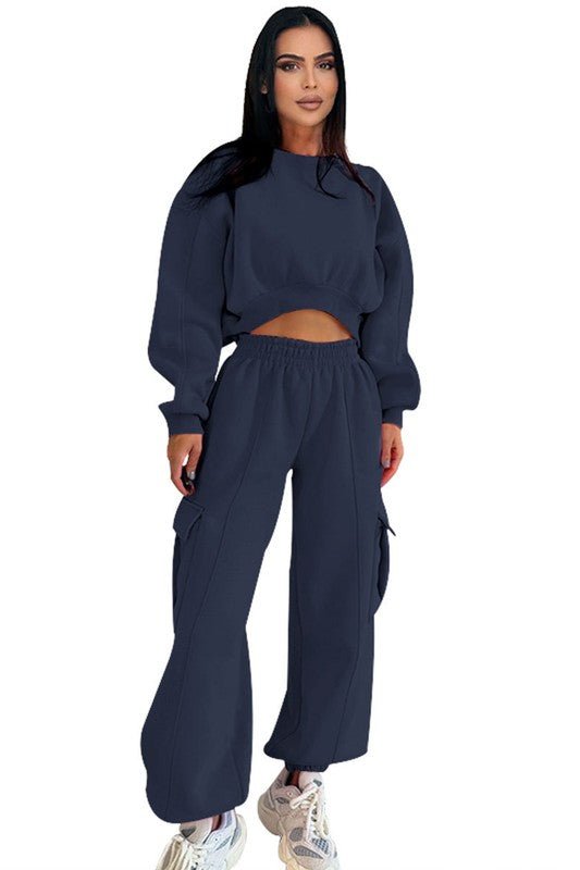 SEXY TWO PIECE TOP AND PANT SET - 7 Semicolon Couture