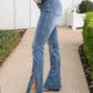 Split Flare Denim - 7 Semicolon Couture