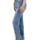 Split Flare Denim - 7 Semicolon Couture