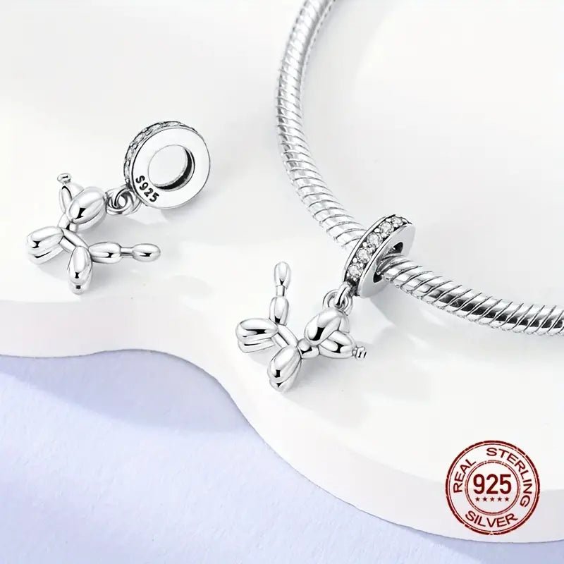 Sterling Silver Balloon Dog - 7 Semicolon Couture