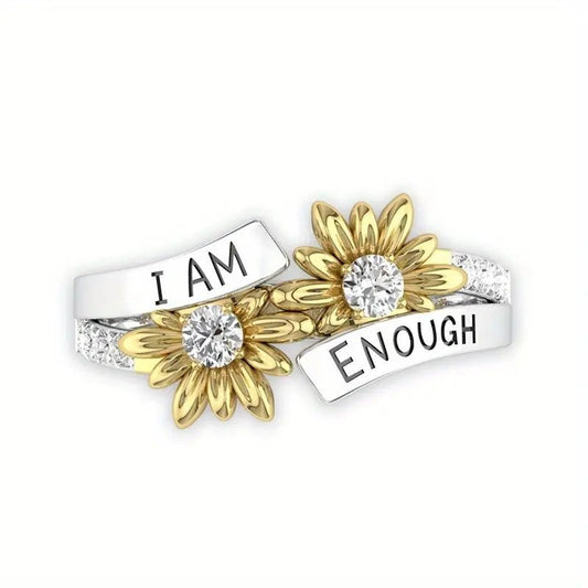 Sunlit Bloom Ring - 7 Semicolon Couture