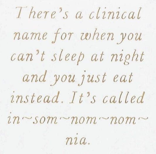 "There's a clinical name for..." funny Magnet - 7 Semicolon Couture