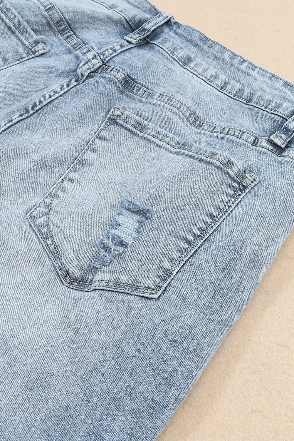 Urban Edge Distressed Jeans - 7 Semicolon Couture