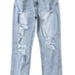 Urban Edge Distressed Jeans - 7 Semicolon Couture