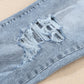 Urban Edge Distressed Jeans - 7 Semicolon Couture