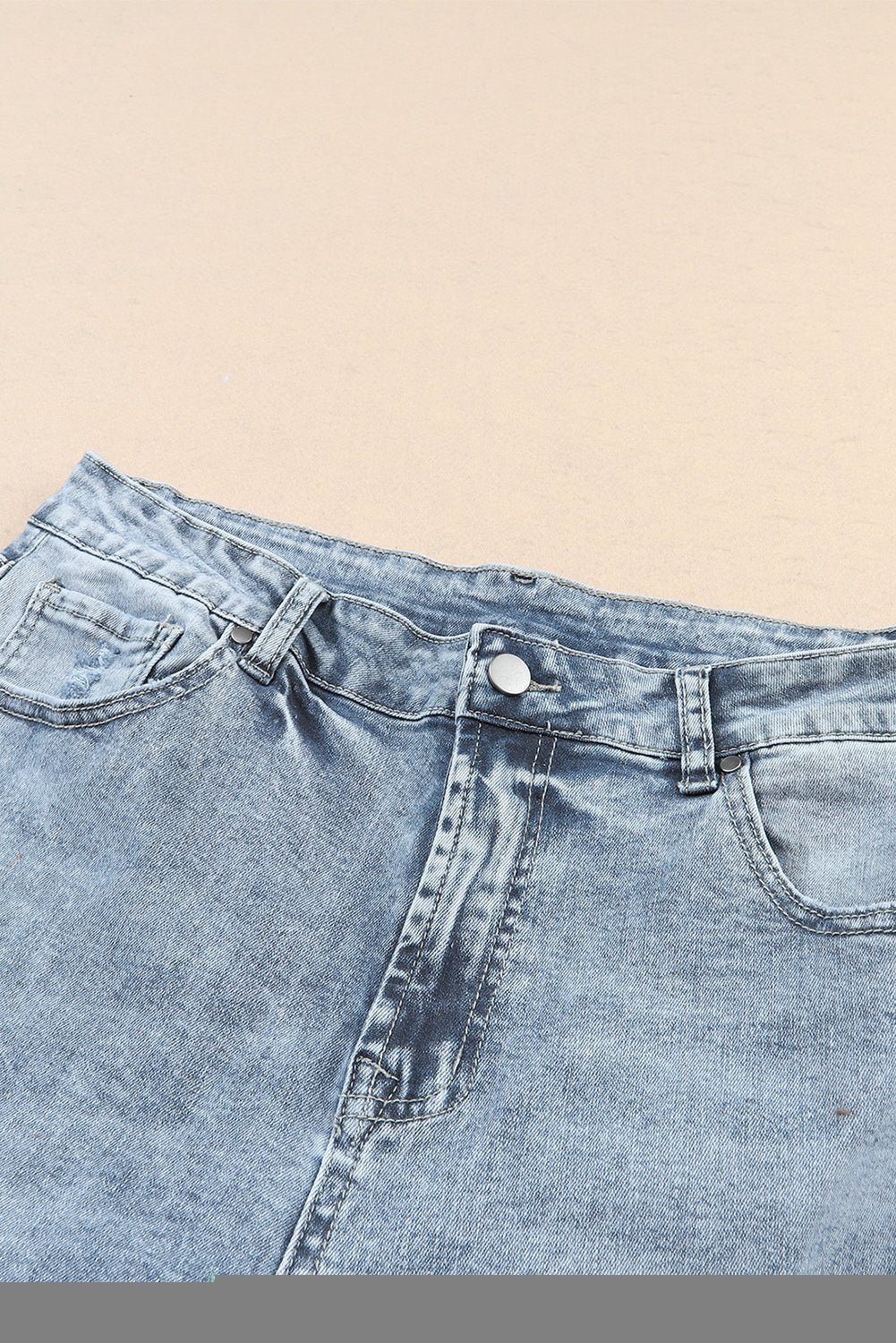 Urban Edge Distressed Jeans - 7 Semicolon Couture